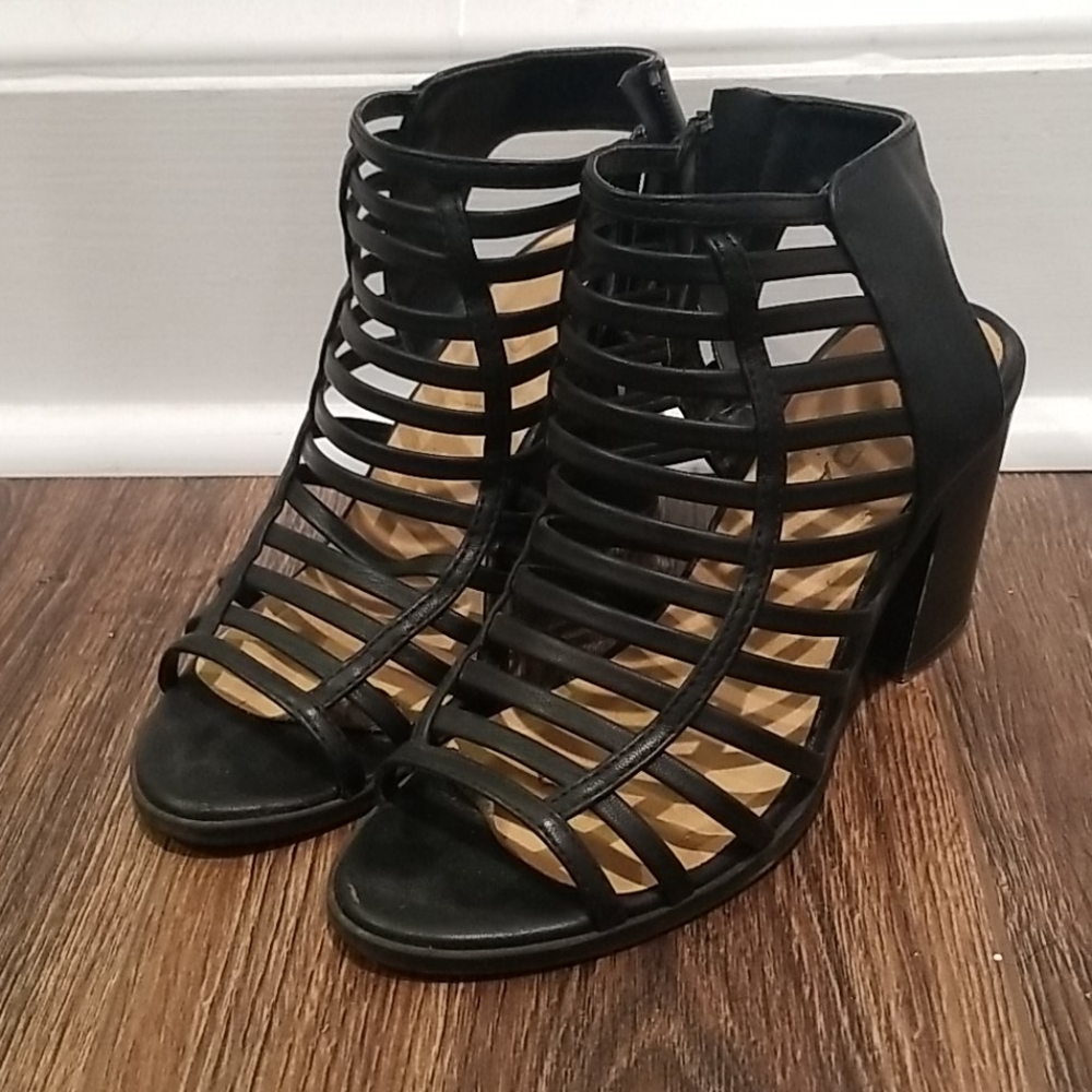 Black heels